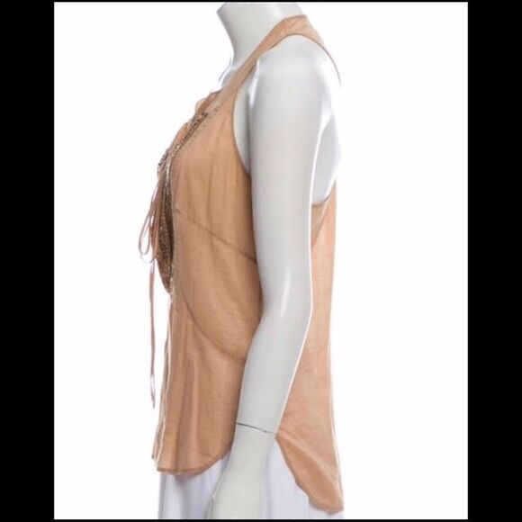 ROBERT RODRIGUEZ SEQUIN EMBELLISHED BLOUSE 2 - Picture 3 of 8